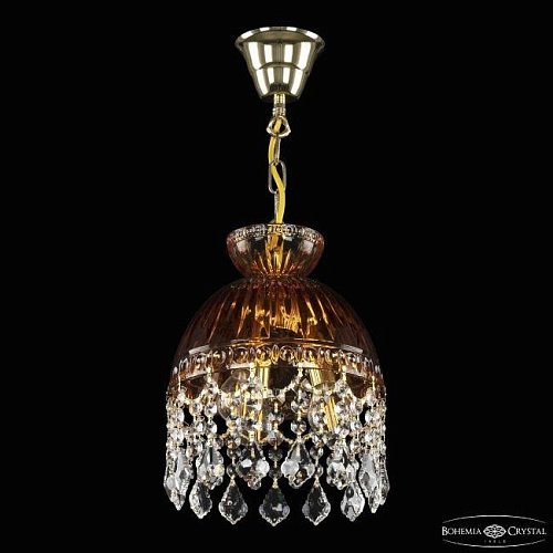 5478/22 G Amber/M-1G Leafs Светильник подвесной Bohemia 5478 5478/22 G Amber/M-1G Leafs