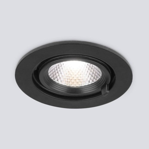 9918 LED 9W 4200K черный Встраиваемый светильник Elektrostandard 9918 Led 9918 LED 9W 4200K черный