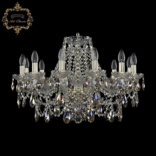 11.25.12.240.Gd.Sp.K801 Подвесная хрустальная люстра 11.25 Art Classic 11.25.12.240.Gd.Sp.K801