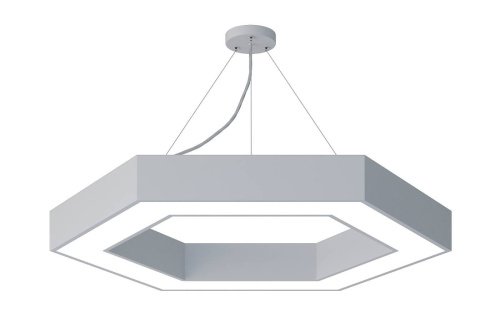 Светильник подвесной ЭРА Hexagon SPO-124-W-40K-051