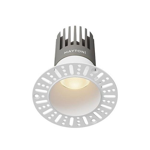 Встраиваемый светильник Maytoni Dip DL122-15W-3K-TRS-W