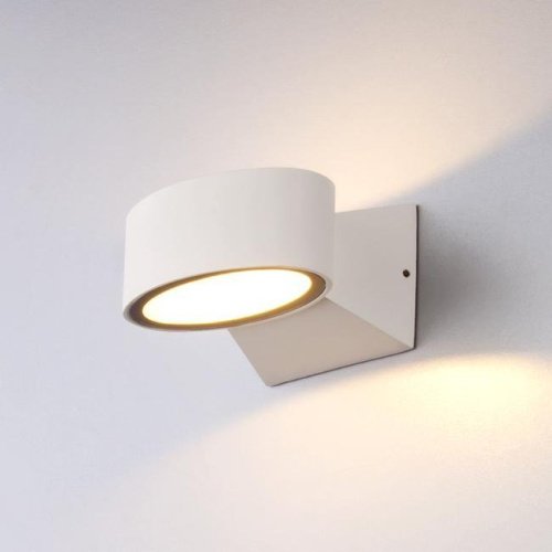 1549 TECHNO LED BLINC белый Уличный настенный светильник Elektrostandard 1549 1549 TECHNO LED BLINC белый