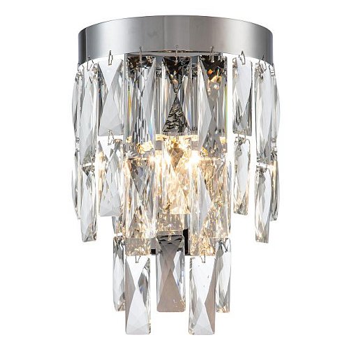 V000388 Настенное бра Indigo Anna V000388 12029/2W Chrome