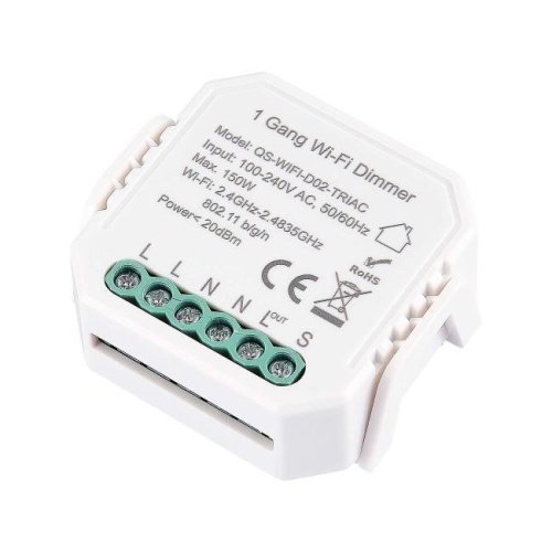 WIFI диммируемое реле 1 канал ST Luce Around ST9000.500.01CDIM