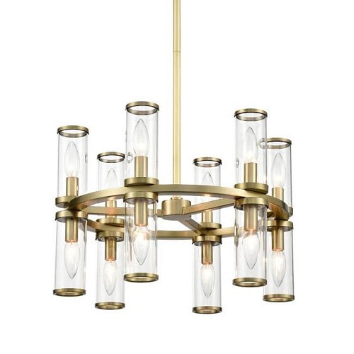 MD2061-12B br.brass Люстра на штанге Delight Collection MD2061 MD2061-12B br.brass