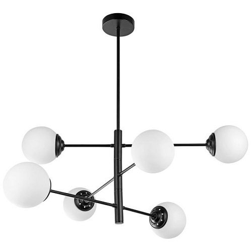 TP 2007-6 BK Люстра на штанге Lumina Deco Fino TP 2007-6 BK