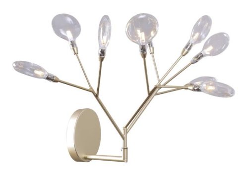 EVITA AP9 GOLD/TRANSPARENT Настенное бра Crystal Lux Evita EVITA AP9 GOLD/TRANSPARENT
