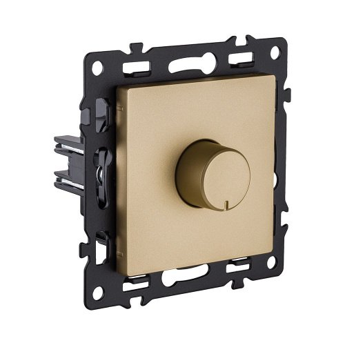 AS-022GD Светорегулятор универсальный 500W, золотой Kollinger Asthetik AS-022GD