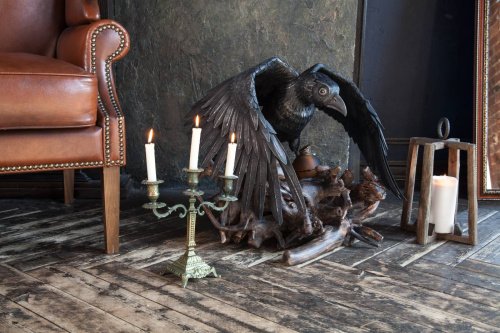 YS15 Декоративная лампа ArtCore Ворон YS15