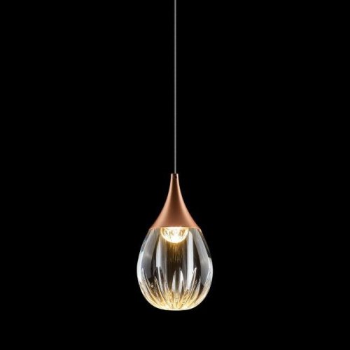 MD24001004-1A copper/clear Светильник подвесной Delight Collection Stilla MD24001004-1A copper/clear