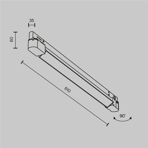 TR196-3-20W2.7K-B(N) Трековый светильник Basis Maytoni TR196-3-20W2.7K-B(N)