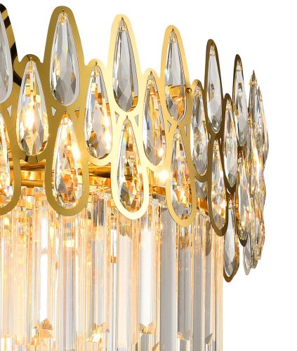 Подвесная люстра Natali Kovaltseva Navis NAVIS 76019/10C GOLD