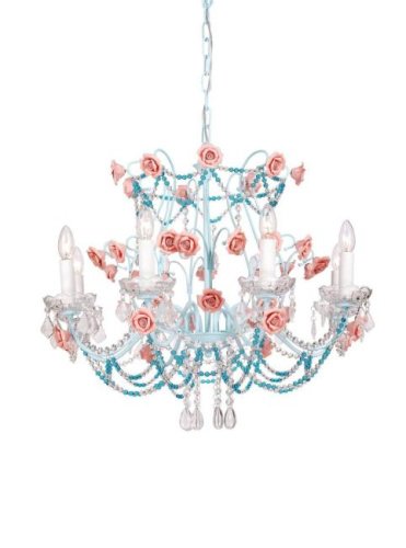 Fiori di rose 186.8 Люстра подвесная с цветочками Fiori di rose Fiori di rose 186.8 Lucia Tucci