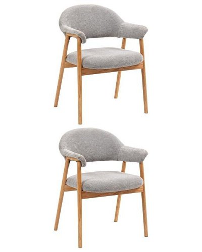 DM4774 OTE-S-451 GREY X2 Комплект стульев Stool Group DM4774 OTE-S-451 GREY X2
