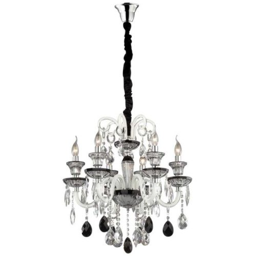 2432/6 Подвесная хрустальная люстра Lopi Odeon Light 2432/6