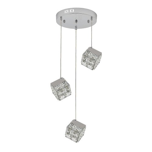 V000136L Светильник подвесной Indigo Radioso V000136L 12048/3P Chrome