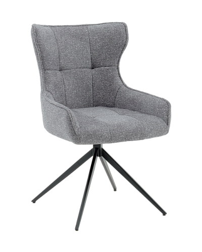Стул вращающийся Stool Group Carlene DC-2409007 grey FL07
