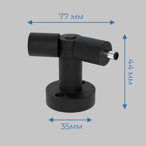 L - соединитель с изменяемым углом 70-220 настенно-потолочный монтаж IMEX Thin-Smart IL.0060.4001-BK