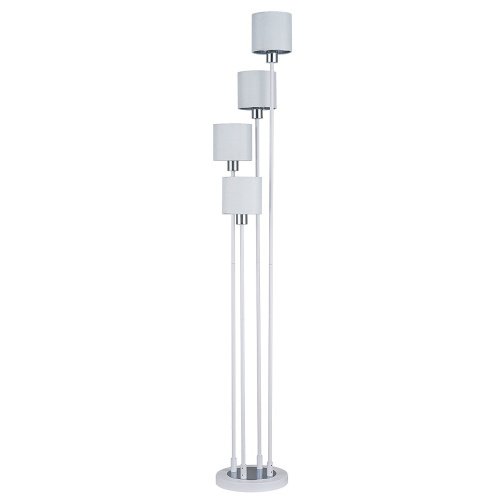 1109/4 White/Silver Торшер Escada Denver 1109/4 White/Silver