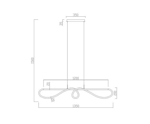 Подвесная люстра KINK Light Далия 08041,20(3000K)