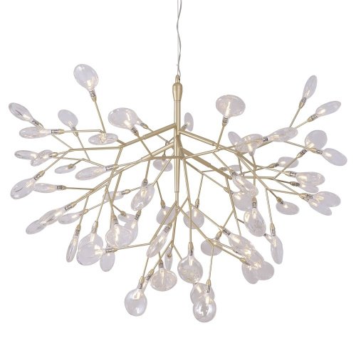 EVITA SP63 GOLD/TRANSPARENT Подвесная люстра Crystal Lux Evita EVITA SP63 GOLD/TRANSPARENT