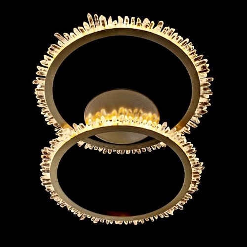 MX20020154-2A satin gold Потолочная люстра Delight Collection Quartz Halo MX20020154-2A satin gold