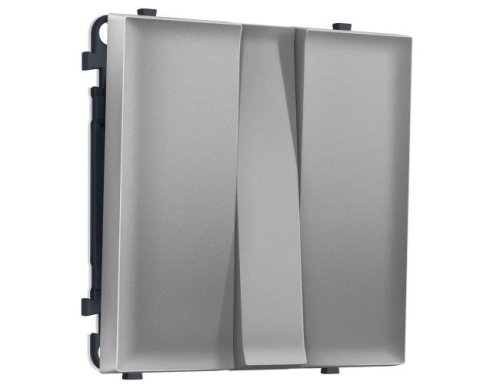 MS505010 MS505010 Комплект механизма 3-кл выключателя SIGMA Сталь матовый 10A-250V QUANT PRO (SP5050, PR133)
