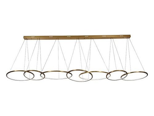 15207N/S brass Подвесная люстра Newport Loren 15207N/S brass