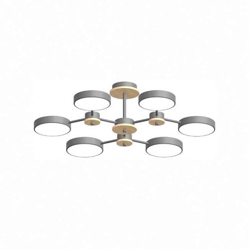 L3216-730 GR Потолочная люстра L LED4U L3216-730 GR