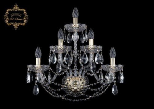 Настенное бра Art Classic 10.11.2+2+1.195.XL.Gd.Sp