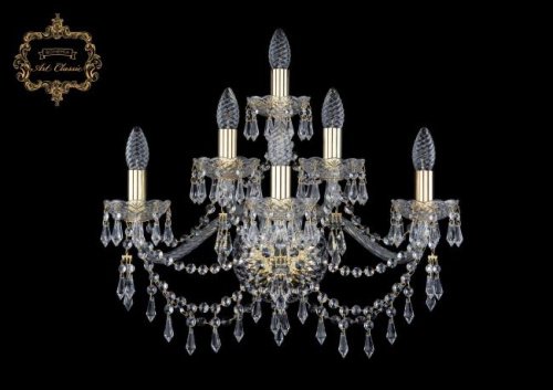 10.23.3+2+1.220.Gd.Dr Настенное бра Art Classic 10.23.3+2+1.220.Gd.Dr