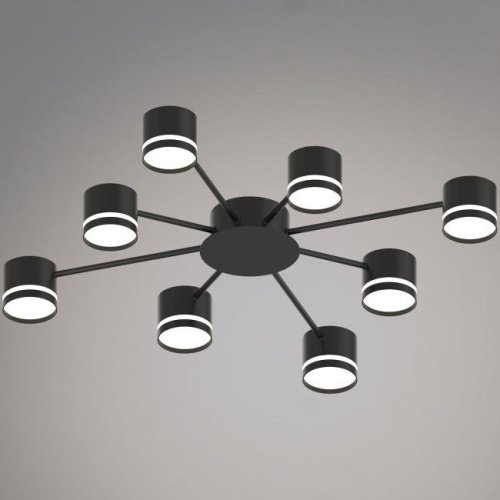 Потолочная люстра Reluce 06730-0.3-08 GX53 BK