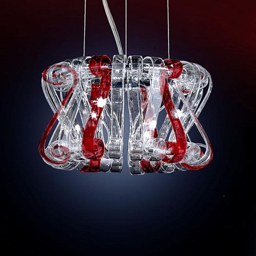 EL326P09.2 Подвесная хрустальная люстра Volution Citilux EL326P09.2