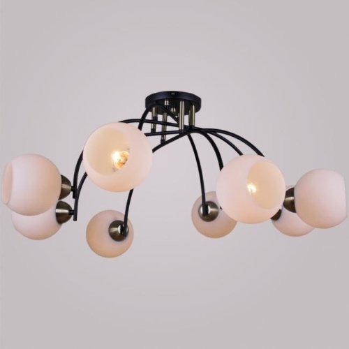 Потолочная люстра ILLUMICO IL0250-8CSQ-79 BK AB