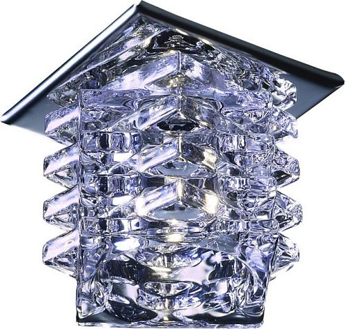 369375 Встраиваемый светильник Novotech Crystal 369375