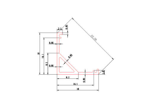 00-00031955 Профиль SF SWG Standard 00-00031955