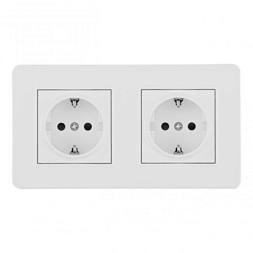 SET16-2-40-1x2 white Розетка Arte Milano Set16-2 SET16-2-40-1x2 white