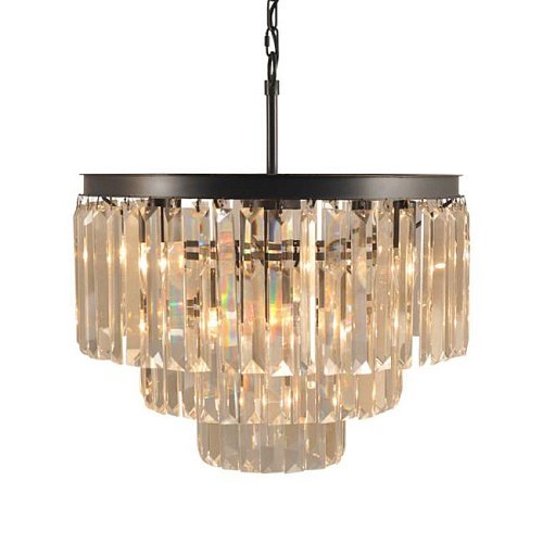 CH015-9-ABG Подвесная люстра 1920s Odeon Delight Collection CH015-9-ABG