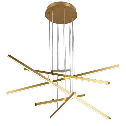 LED LAMPS 81103/6C BRASS Подвесная люстра Natali Kovaltseva LED LAMPS 81103/6C BRASS