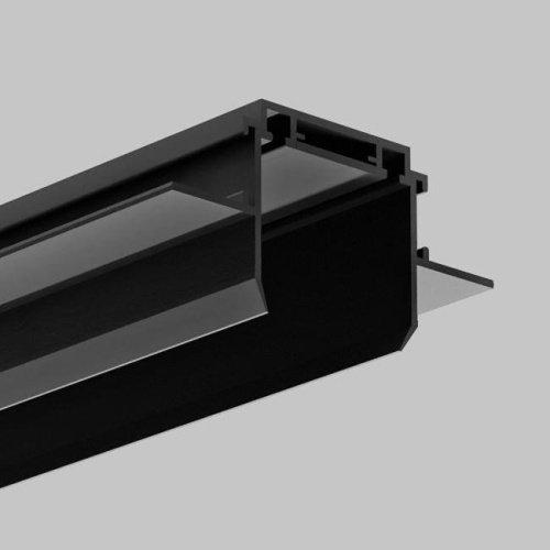 IL.0007.5002-BK Магнитный шинопровод встраиваемый под ГКЛ 13мм трековой системы UT25 48В IMEX Ut25 IL.0007.5002-BK