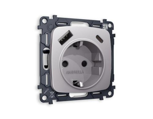 Розетка Ambrella Volt OMEGA MO510010