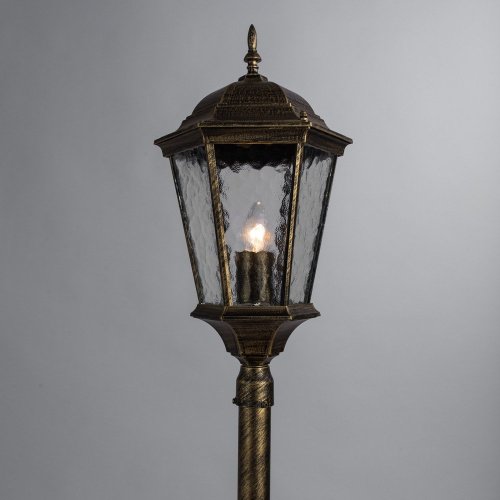 Столб фонарный уличный Arte Lamp GENOVA A1206PA-1BN