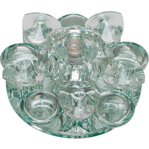 DLS-F123 G4 GLASSY/CLEAR Встраиваемый светильник Fametto Fiore DLS-F123 G4 GLASSY/CLEAR