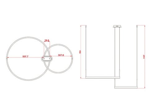 Подвесная люстра KINK Light Тор 08219,33P(3000K)