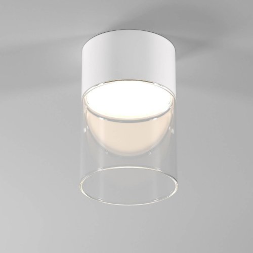 Накладной светильник Elektrostandard Lumen 25047/LED 10W 4000К белый/прозрачный