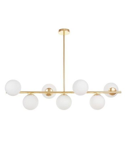 LDP 6030-7 GD Люстра на штанге Lumina Deco Fredica LDP 6030-7 GD