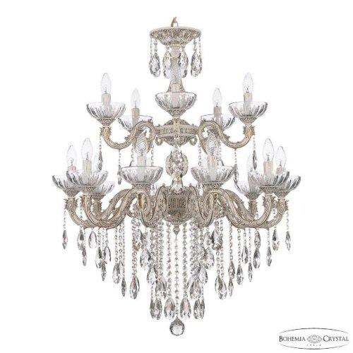 Подвесная люстра Bohemia AL7901 AL79101/10+5/250/2D B WMG P Clear/M-1H