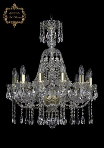 Подвесная хрустальная люстра 11.12 Art Classic 11.12.12.195.XL-68.Gd.Sp