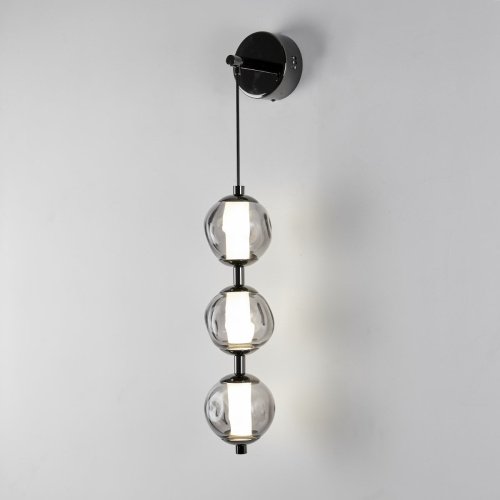 Настенное бра Delight Collection OD2437 OB2437 pearl black/smoke