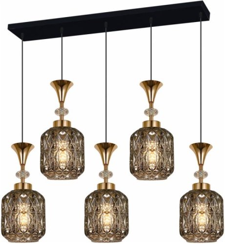 Подвесной светильник 02003-0.9-05L SMOKE